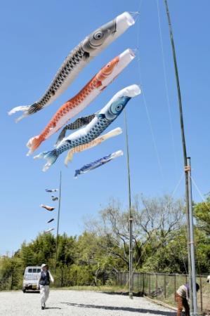 黒滝の空にこいのぼり 住民寄せた10匹すいすい おでかけトピック 兵庫おでかけプラス 神戸新聞next 黒滝の空にこいのぼり 住民寄せた10匹すいすい おでかけトピック 兵庫おでかけプラス 神戸新聞next