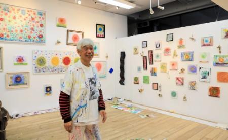 白夜の太陽など260点展示 「1・17」後に被災者励ました画家中島