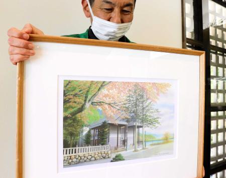 山本二三氏描いた原画展示 水分れミュージアムの風景画 丹波市 | おでかけトピック | 兵庫おでかけプラス | 神戸新聞NEXT