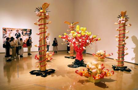 でかい、カラフル、時代の熱量 兵庫県立美術館で「関西の80年代」展