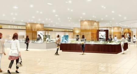神戸阪急本館1階、改装完了へ 婦人服飾雑貨売り場や仏高級