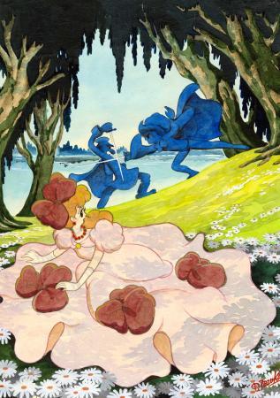 三つの「リボンの騎士」紹介 誕生から70年で企画展、直筆原稿