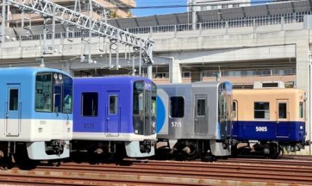 青とクリーム色の車体、阪神の「青胴車」引退へ 17日に尼崎で