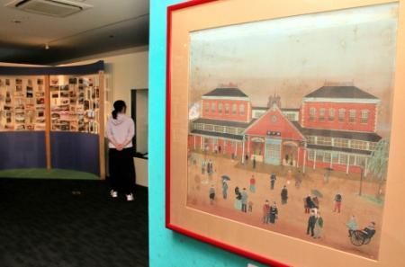 珍品 文鎮 昭和十二年十月京都明石間省電全通記念 鉄道省