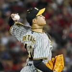 広島戦に先発し、プロ初完封で７勝目を挙げた阪神・大竹