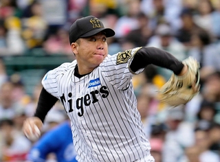 自身２試合連続の完封で６勝目を挙げた阪神・村上