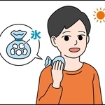 首回りを冷やす