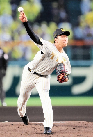 阪神初先発でプロ初勝利を挙げた茨木