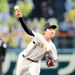 阪神初先発でプロ初勝利を挙げた茨木
