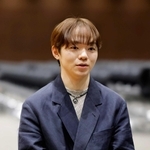 取材に応じるフィギュアスケート男子の鍵山優真