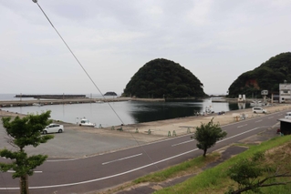 「海業」の振興モデル地区に選ばれた居組漁港＝新温泉町居組