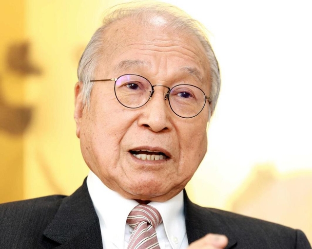 「イトーヨーカ堂に売りに行かせてほしいと、１度だけお願いした」と、懐かしむ上島達司さん＝神戸市中央区港島中町７、ＵＣＣホールディングス（撮影・吉田敦史）