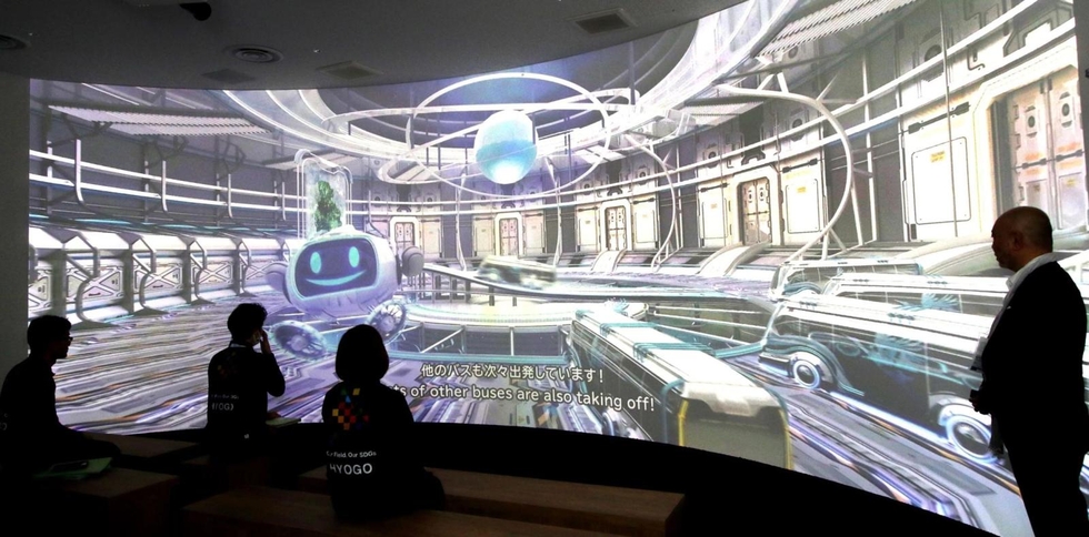 万博の「関西パビリオン」完成 兵庫県ゾーンは時空を超える映像体験