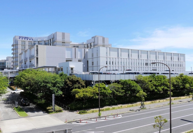 気管支ぜんそくやアレルギー性鼻炎などへのアレルゲン免疫療法を積極的に実施する神戸市立医療センター中央市民病院＝神戸市中央区港島南町２