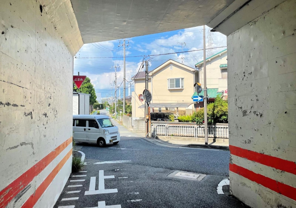 野口町の穴門交差点＝加古川市野口町北野