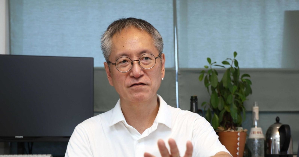 大西寿男さん＝芦屋市（撮影・笠原次郎）