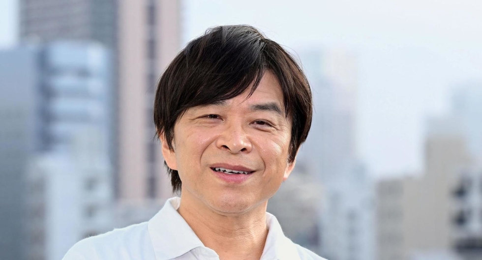 阪神・淡路大震災の被災地への思いを語る武田真一さん＝東京都江東区（撮影・大田将之）