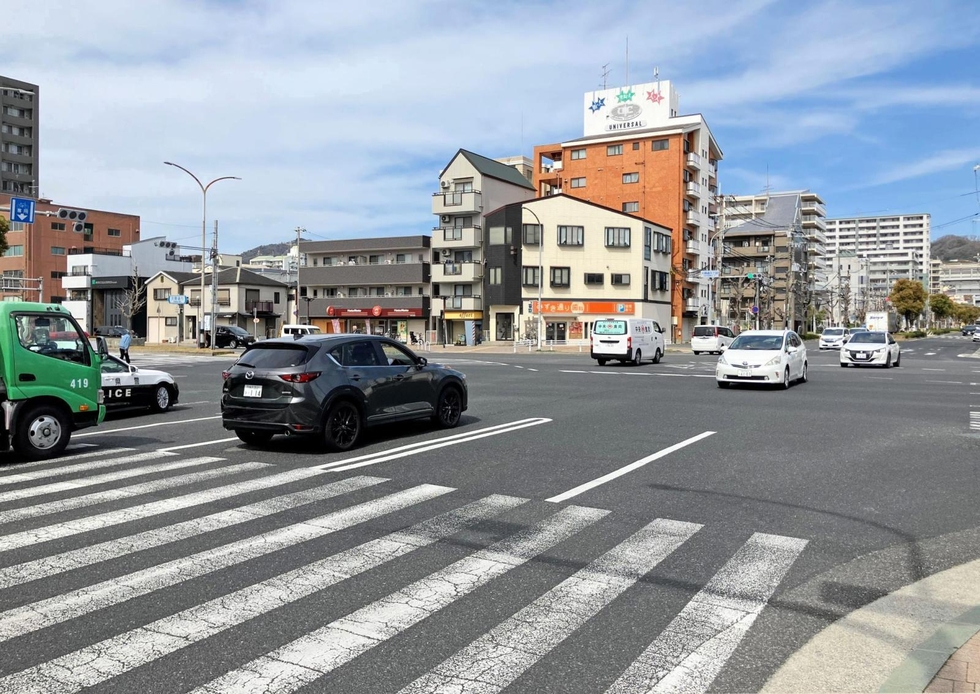 大開通５丁目交差点＝神戸市兵庫区大開通５