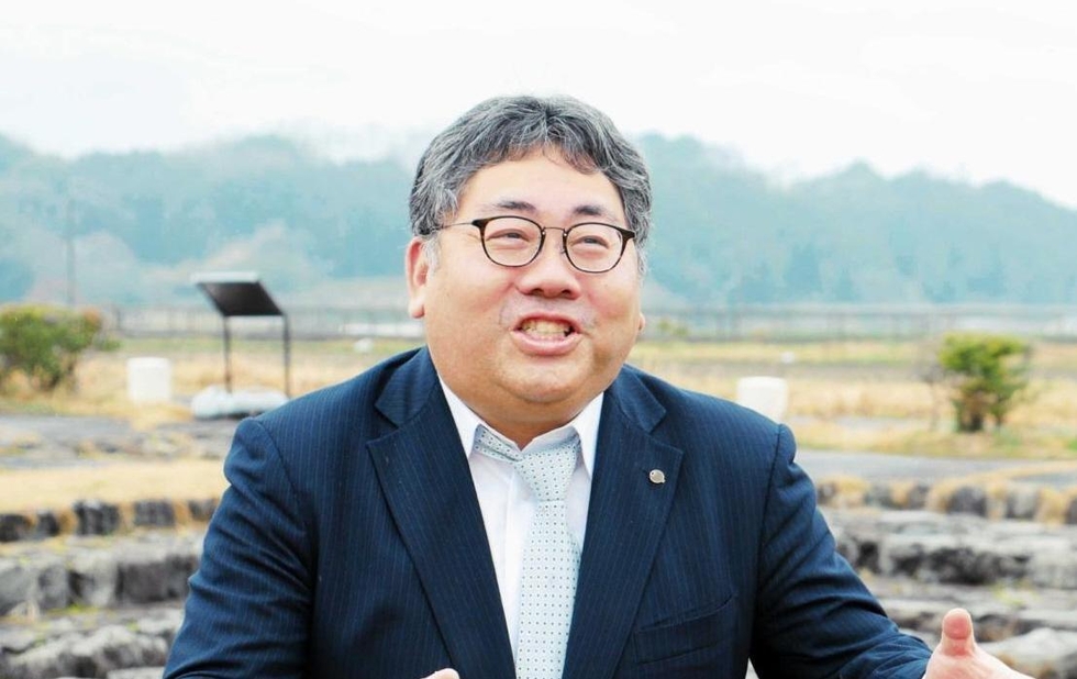 森井順之さん＝奈良県明日香村