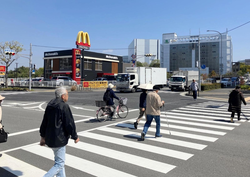 西神中央駅北交差点＝神戸市西区美賀多台９