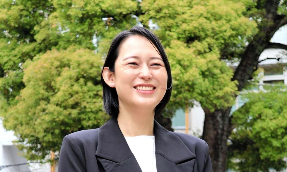 元バレーボール女子日本代表の大山加奈さん＝東京都内（撮影・井川朋宏）