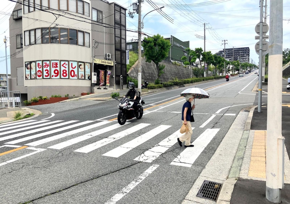 東垂水町の交差点＝神戸市垂水区東垂水町