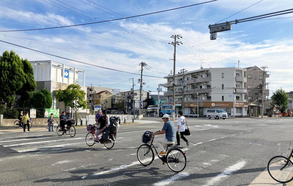 駒栄町４交差点＝神戸市長田区駒栄町４