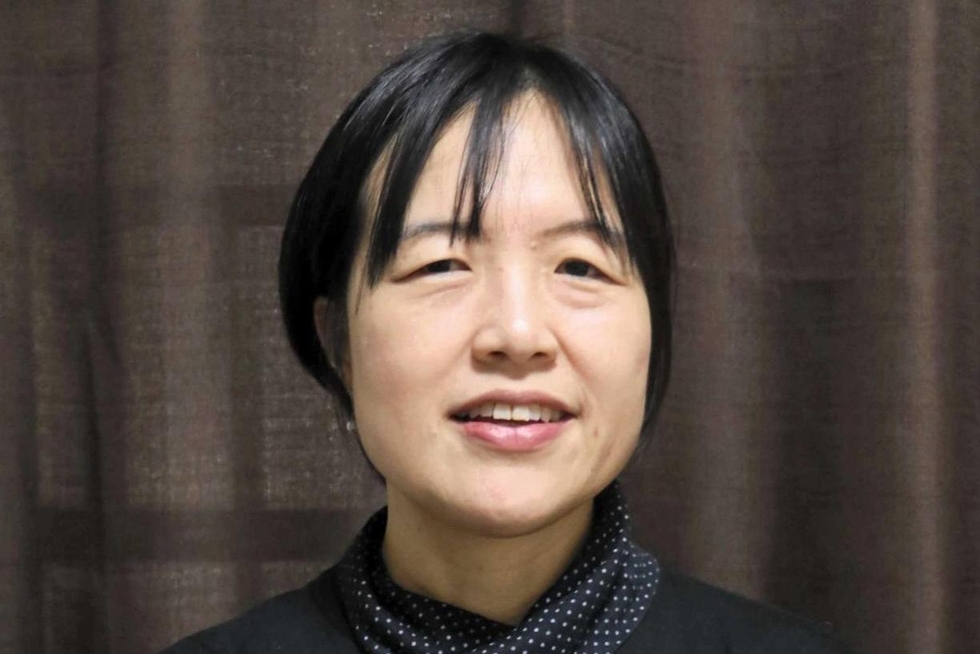竹内早希子さん＝東京都内