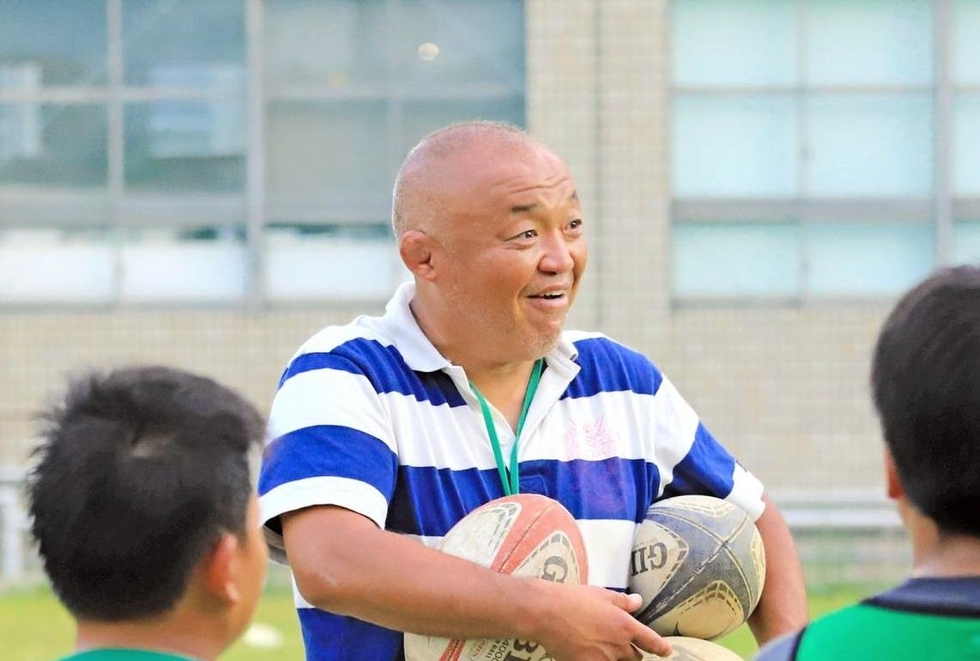 神戸製鋼コベルコスティーラーズ元選手の南條賢太さん＝大阪府東大阪市