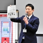 「自分ごととして対策を」と呼びかける松尾直樹さん＝小野市うるおい交流館エクラ