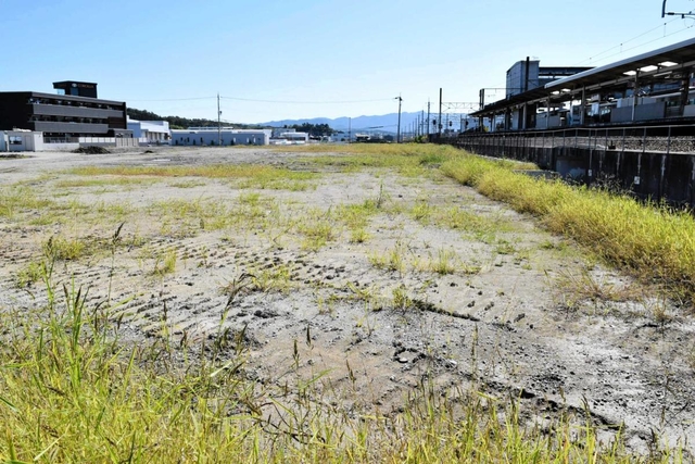 来年夏に「福島２丁目」になるＪＲ新三田駅東側一帯＝三田市福島