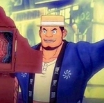 いときんさんがモデルになった「ブルーノ」（作品ホームページから）