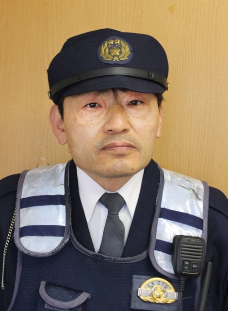 藤原伸次警部補＝加茂駐在所