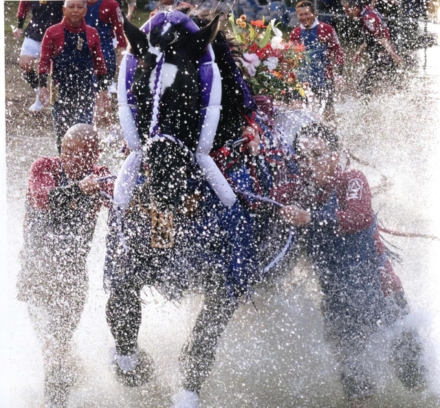 八代妙見祭（写真集「にっぽんの祭り」から）