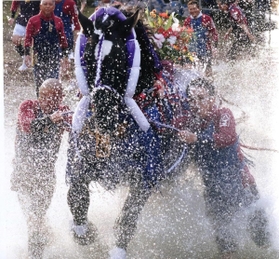 八代妙見祭（写真集「にっぽんの祭り」から）