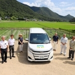 高齢者らの移動手段のため、住民が運行する「あいのり１号」＝三田市上青野