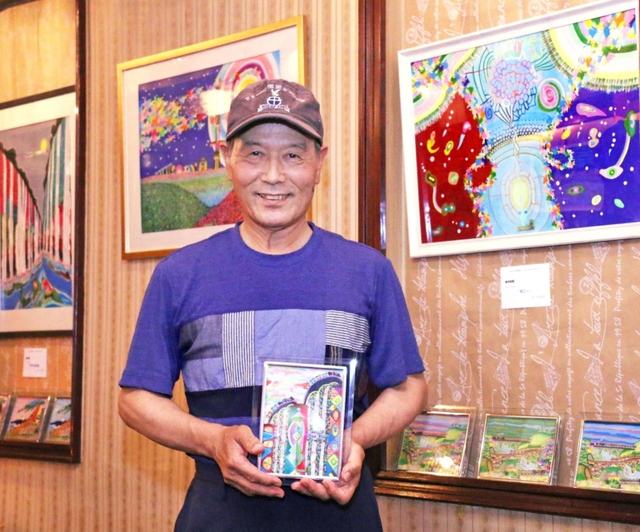 赤木政則さん＝三田市駅前町