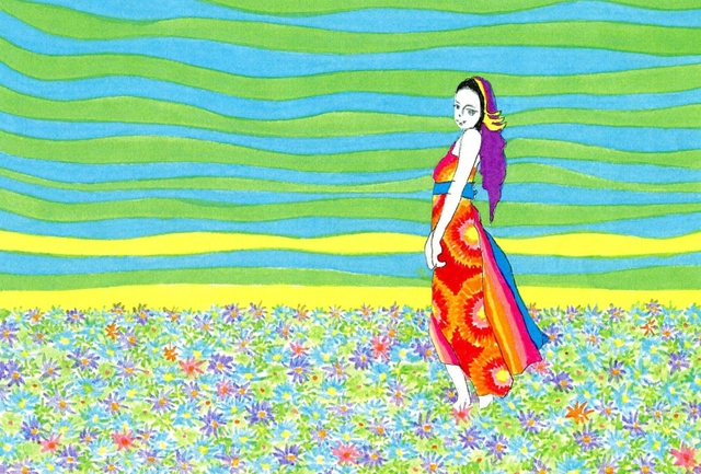 「野花の中の少女」シリーズ