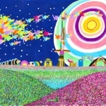 「トーテンポールに遊ぶ魚」