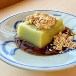 黒枝豆葛（くず）餅