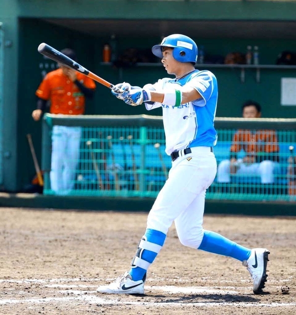 ドラフト指名が期待される柏木寿志内野手（球団提供）