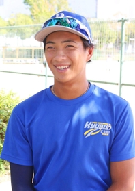 神戸三田ブレイバーズの柏木寿志選手＝三田市テクノパーク