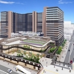 三田駅前Ｃブロック再開発後のイメージ図