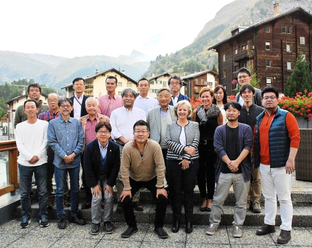 スイスのツェルマットを視察した有馬温泉関係者ら