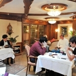 ホテルのレストランで研修