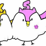 北摂三田高校の「ホクセツサンダー」。（左から）ほっくん、くーちゃん、さっちゃん、非公認の新作「だーくん」