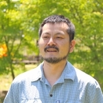三枝さんと共に研究を進めた県立人と自然の博物館の池田忠広主任研究員＝丹波篠山市西古佐