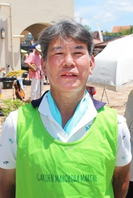 「１人でやっていたら辞めていました」と仲間に感謝する平野さん＝三田市学園４