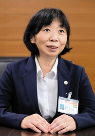 ボリビアに派遣される嘉茂すみ代さん＝三田市役所