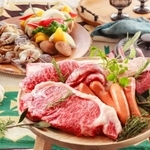 プレミアムコースの食材（提供）